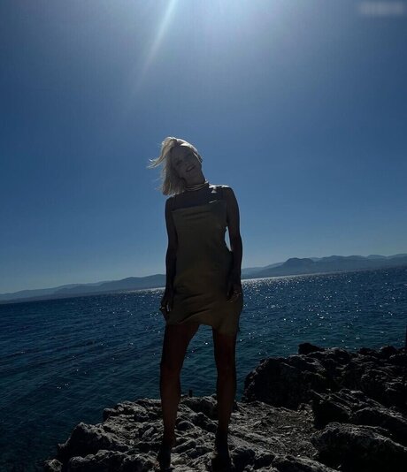 Naakte gelekte OnlyFans-foto van Janin Ullmann