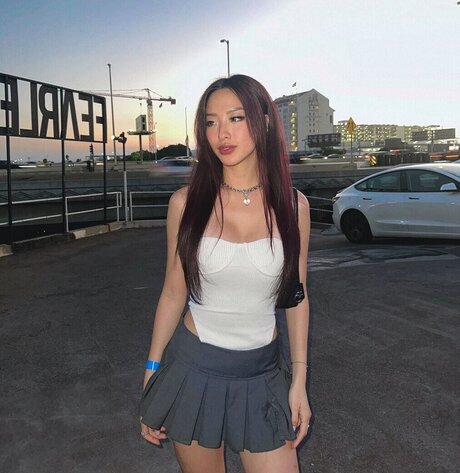 Naakte gelekte OnlyFans-foto van Winnie Chang