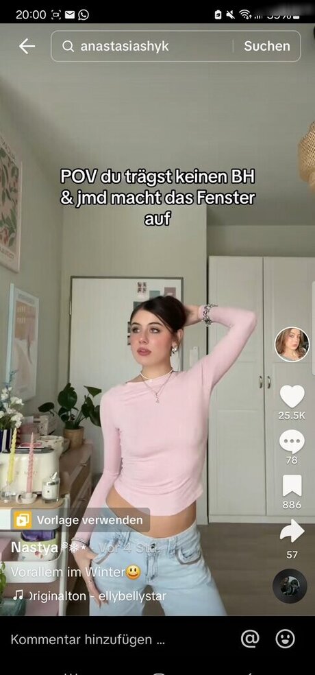Naakte gelekte OnlyFans-foto van Anastasiashyk