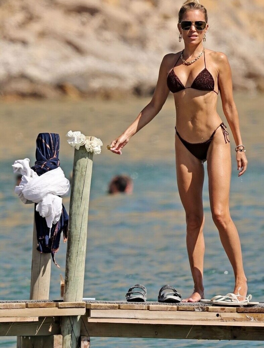 Naakte gelekte OnlyFans-foto van Sylvie Meis #1005