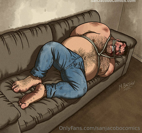 Naakte gelekte OnlyFans-foto van Sanjacobocomics