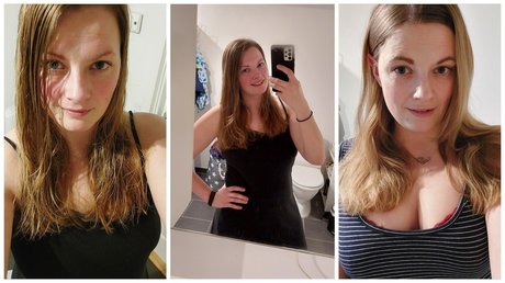 Naakte gelekte OnlyFans-foto van Leonore K