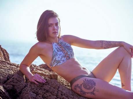 Naakte gelekte OnlyFans-foto van Maxine