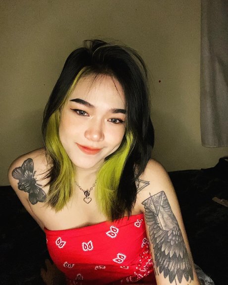 Naakte gelekte OnlyFans-foto van Lynse