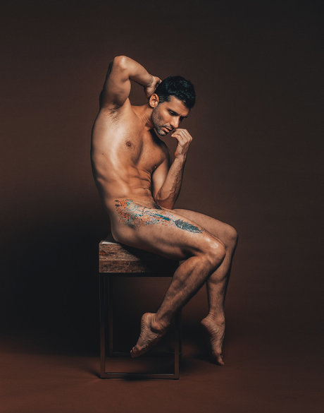 Naakte gelekte OnlyFans-foto van Max