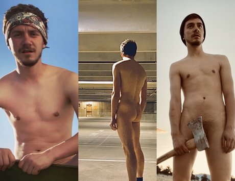 Naakte gelekte OnlyFans-foto van Micahfreeberlin