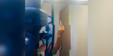 Naakte gelekte OnlyFans-foto van Wavybae