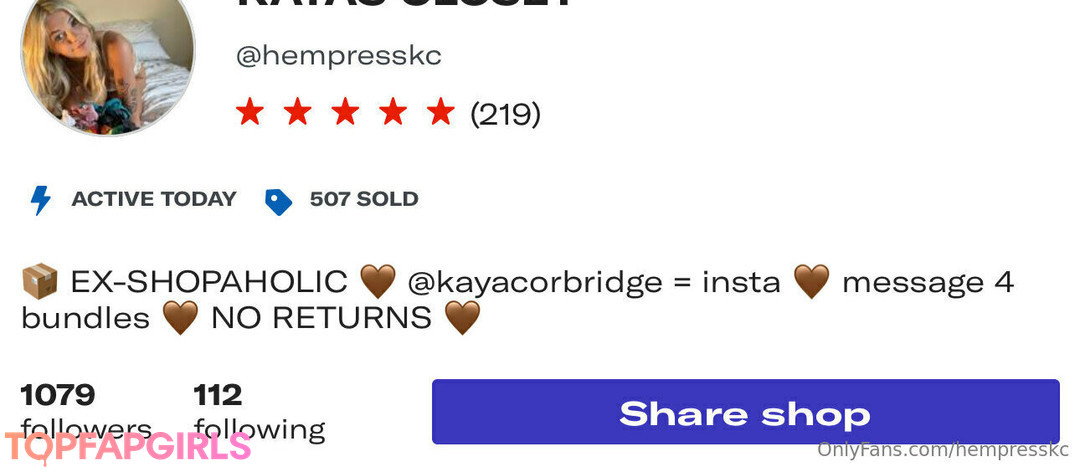 Naakte gelekte OnlyFans-foto van Hempresskc #1865