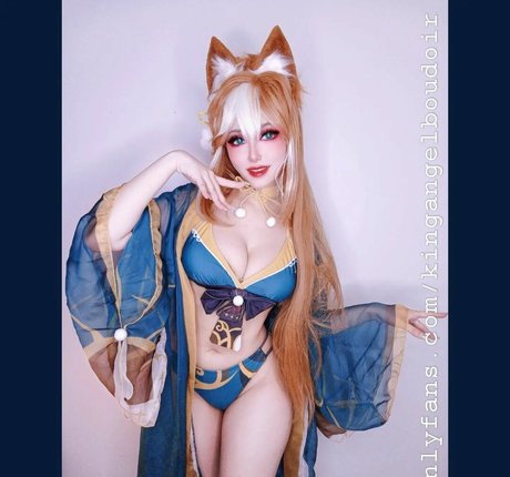 Naakte gelekte OnlyFans-foto van King Angel