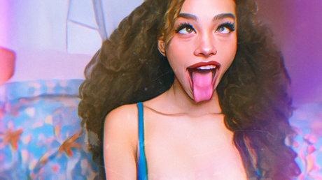 Naakte gelekte OnlyFans-foto van Cecilia Lion