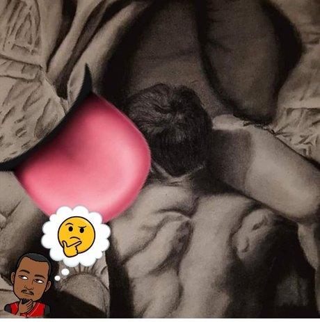 Naakte gelekte OnlyFans-foto van Sex Goat 