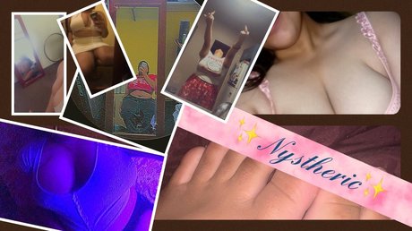 Naakte gelekte OnlyFans-foto van Nystheric