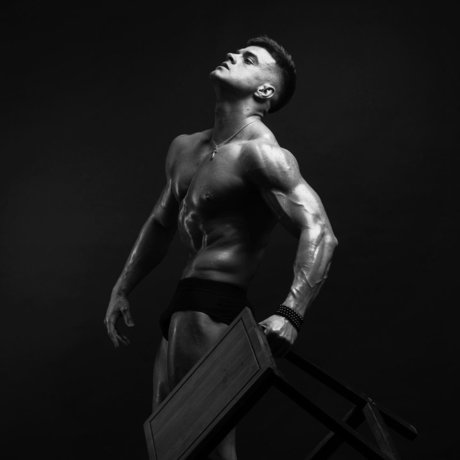 Naakte gelekte OnlyFans-foto van Ilya