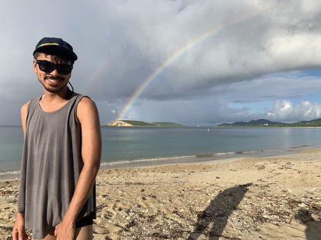 Naakte gelekte OnlyFans-foto van Rio Scorpio