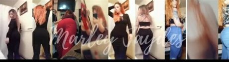 Naakte gelekte OnlyFans-foto van Marley Jayde