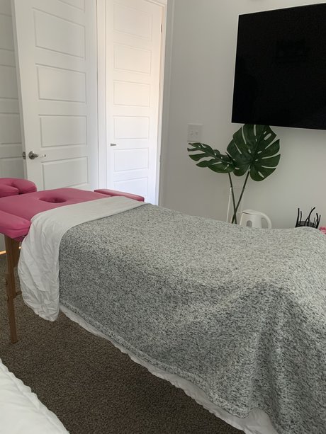 Naakte gelekte OnlyFans-foto van Black Goddess Of Massage