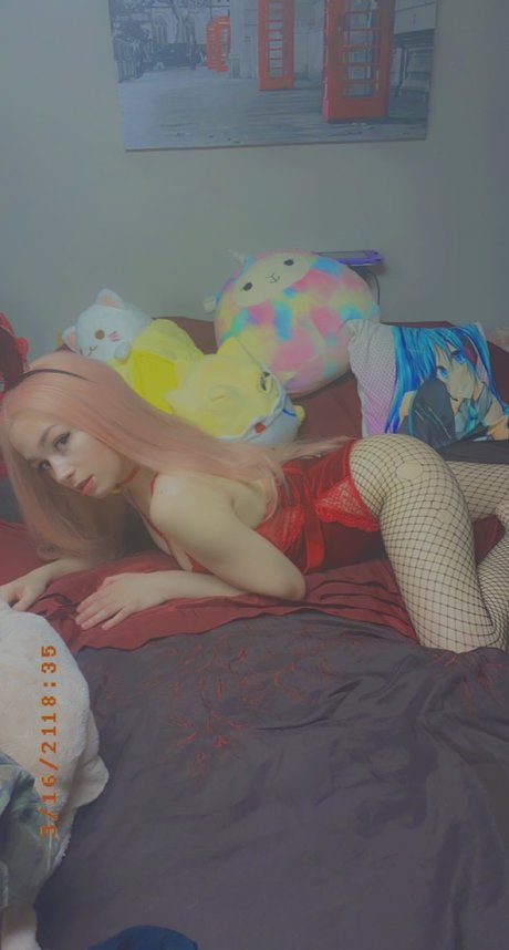 Naakte gelekte OnlyFans-foto van Melixox