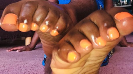 Naakte gelekte OnlyFans-foto van Ebony Goddess 
