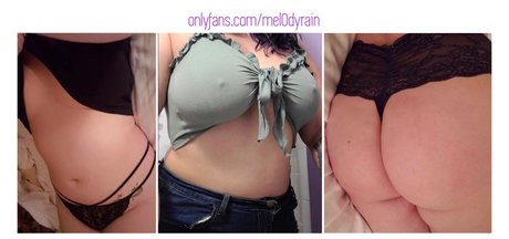 Naakte gelekte OnlyFans-foto van Mello Rain