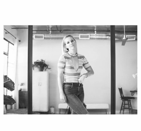 Naakte gelekte OnlyFans-foto van Heather Morris