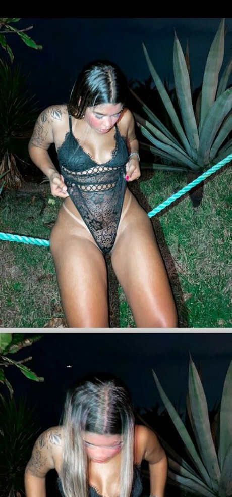 Naakte gelekte OnlyFans-foto van Kamille Dias