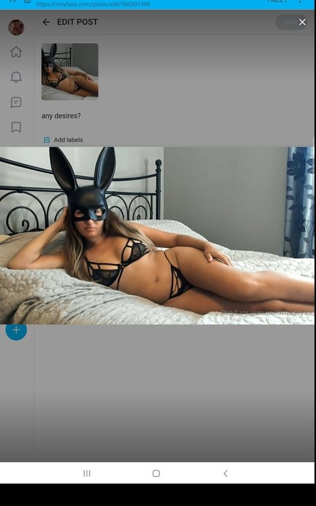 Naakte gelekte OnlyFans-foto van Maddison Minx