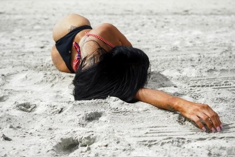 Naakte gelekte OnlyFans-foto van Miss Mynx