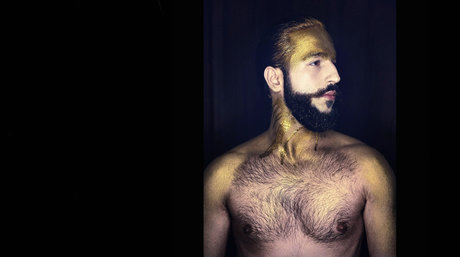 Naakte gelekte OnlyFans-foto van Candyman