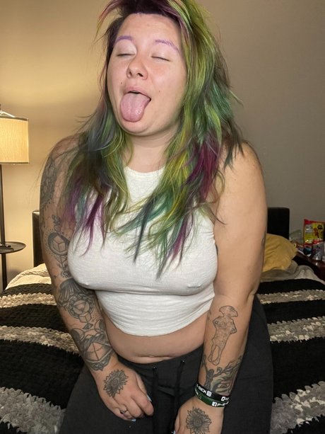 Naakte gelekte OnlyFans-foto van Rosie