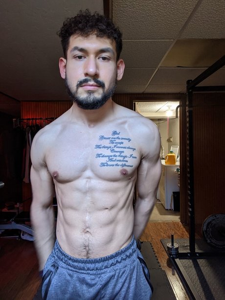 Naakte gelekte OnlyFans-foto van Edgar