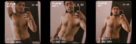 Naakte gelekte OnlyFans-foto van Pepe Retz