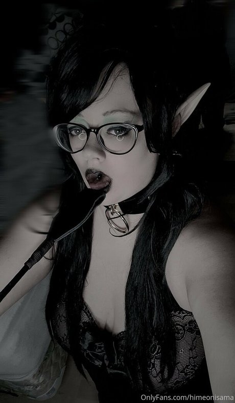 Naakte gelekte OnlyFans-foto van Himeonisama