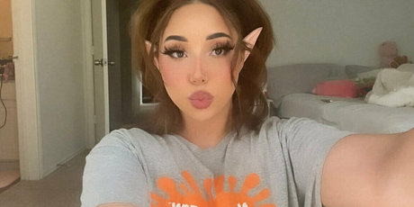 Naakte gelekte OnlyFans-foto van Luxfree