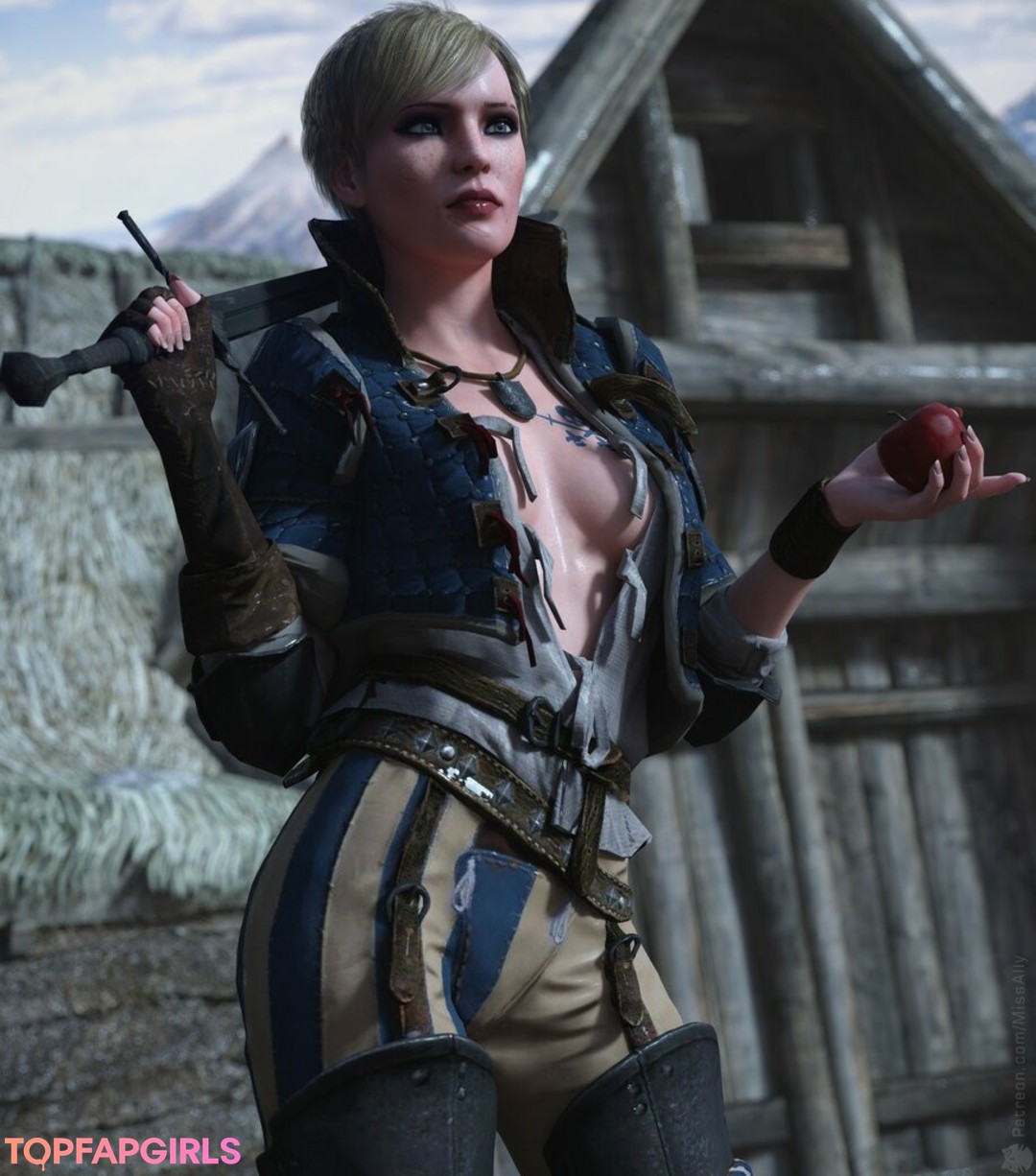 Naakte gelekte OnlyFans-foto van The Witcher #1583