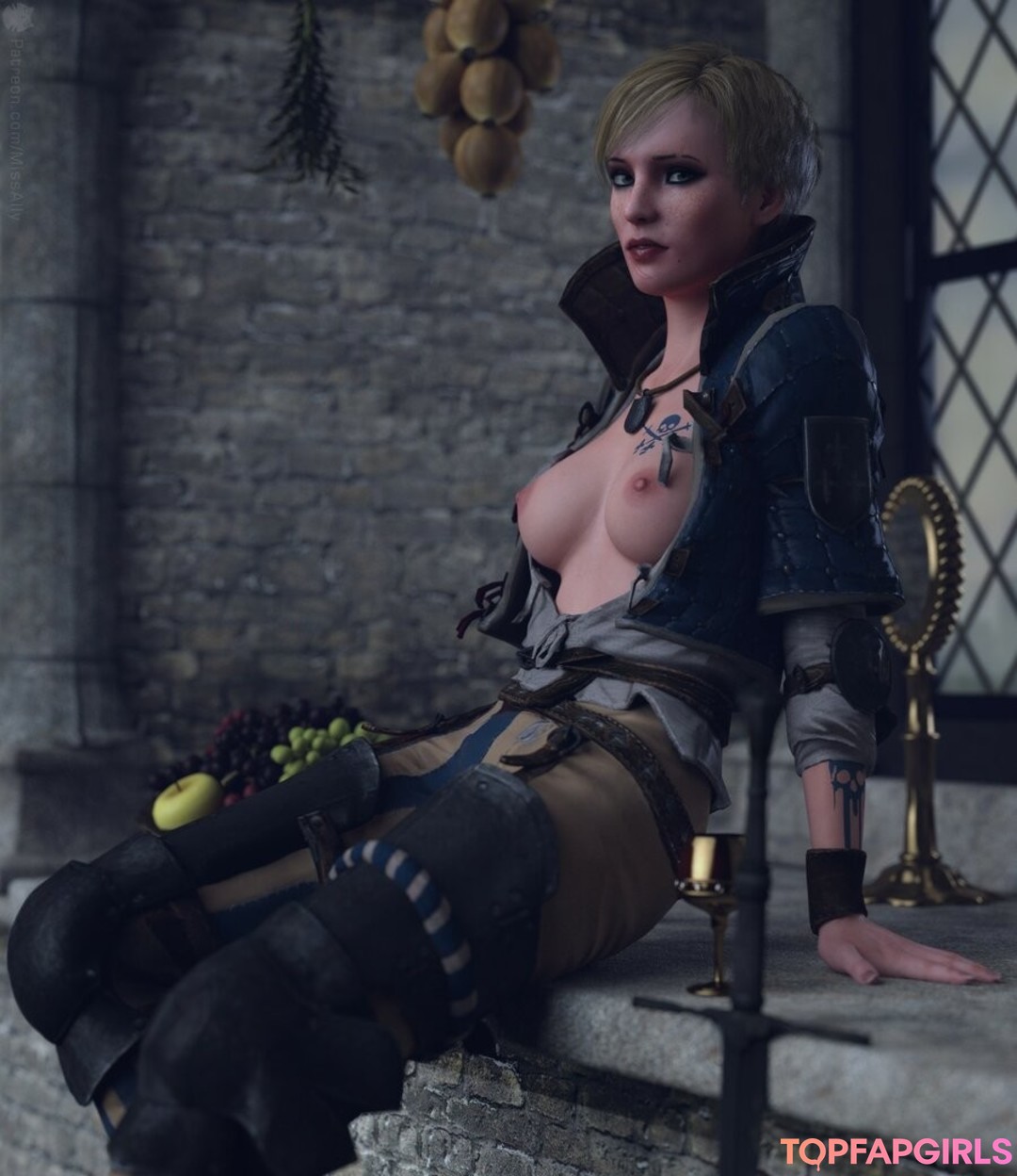 Naakte gelekte OnlyFans-foto van The Witcher #1587