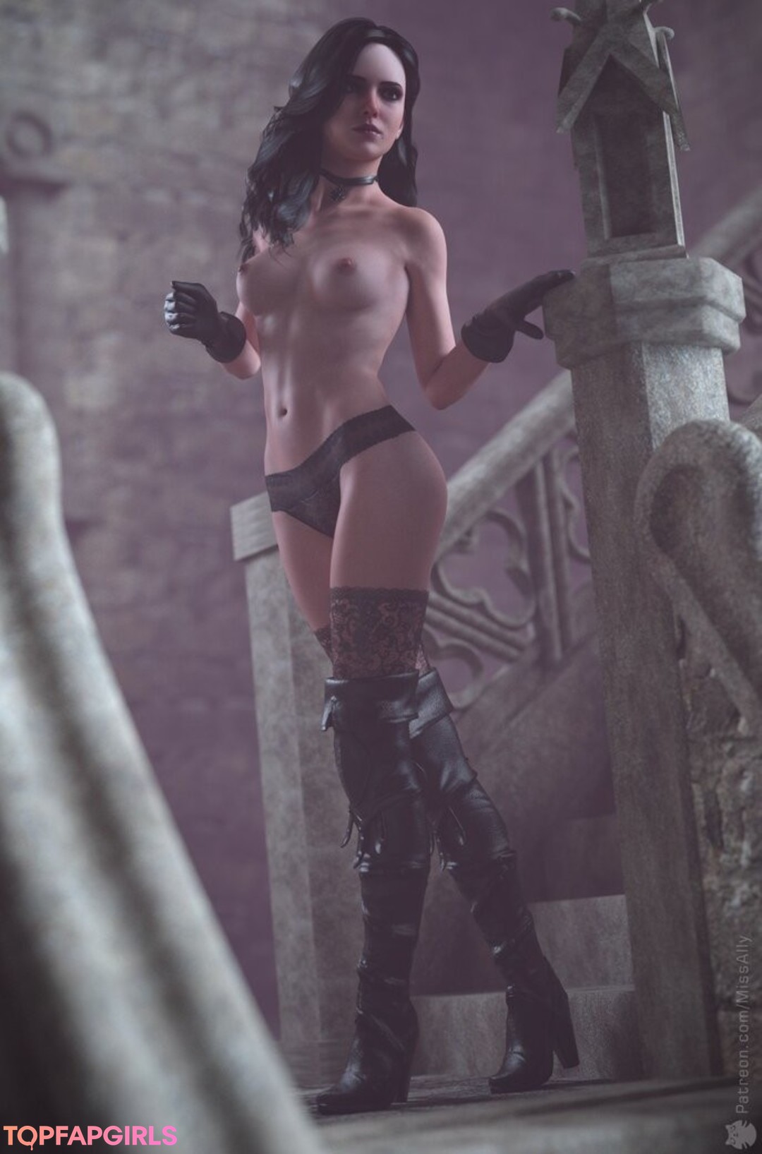 Naakte gelekte OnlyFans-foto van The Witcher #1873