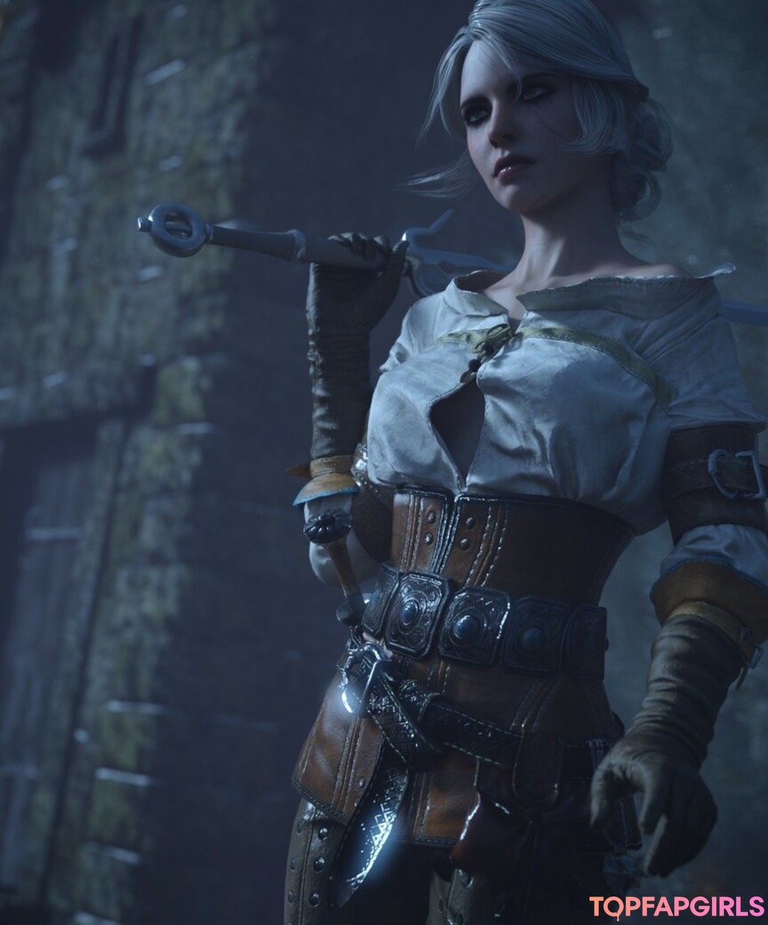 Naakte gelekte OnlyFans-foto van The Witcher #1883