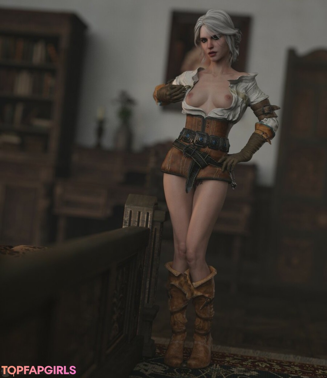 Naakte gelekte OnlyFans-foto van The Witcher #1895