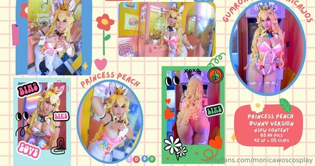 Naakte gelekte OnlyFans-foto van Monicawoscosplay