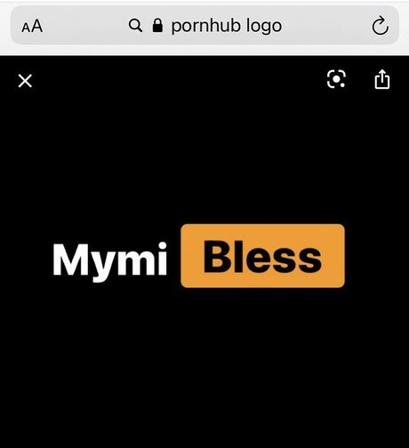 Naakte gelekte OnlyFans-foto van Mymi Bless