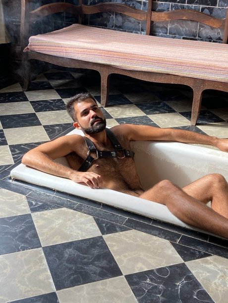 Naakte gelekte OnlyFans-foto van Furry Horny