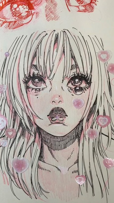 Naakte gelekte OnlyFans-foto van Crybaby