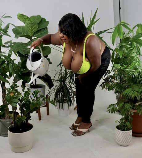 Naakte gelekte OnlyFans-foto van Da Plump
