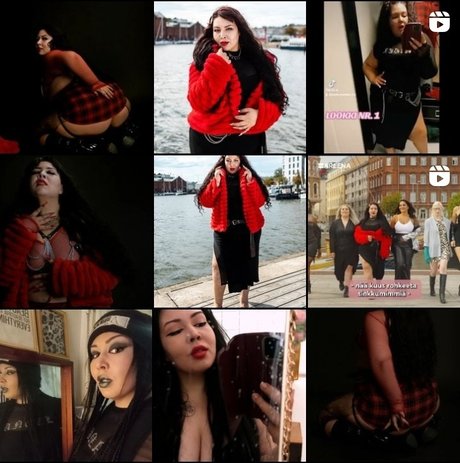 Naakte gelekte OnlyFans-foto van Nasty Von Nette