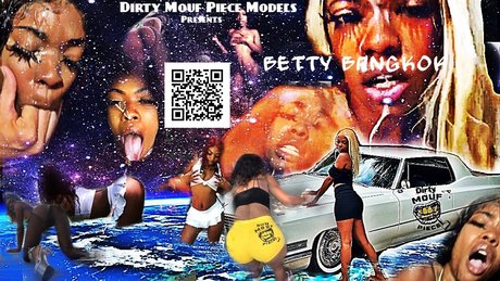 Naakte gelekte OnlyFans-foto van Dirty Mouf Piece