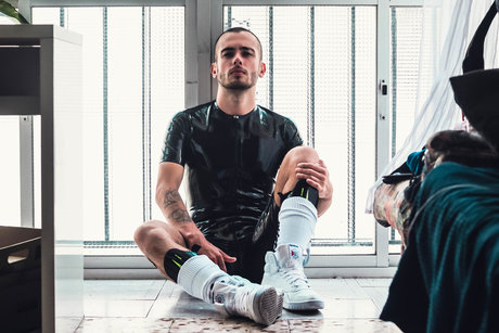 Naakte gelekte OnlyFans-foto van David Luca