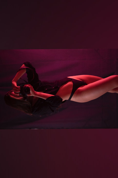 Naakte gelekte OnlyFans-foto van Chrome Babe