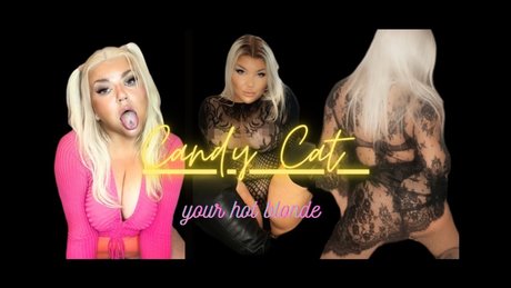 Naakte gelekte OnlyFans-foto van Candy Cat All Inclusive 