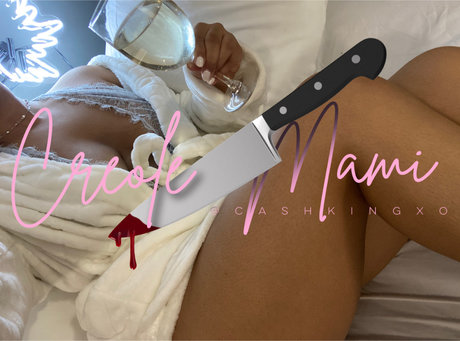 Naakte gelekte OnlyFans-foto van Creolemami