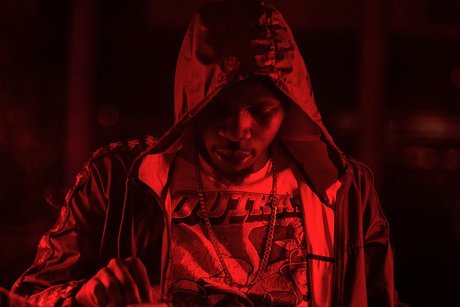 Naakte gelekte OnlyFans-foto van Cudi P